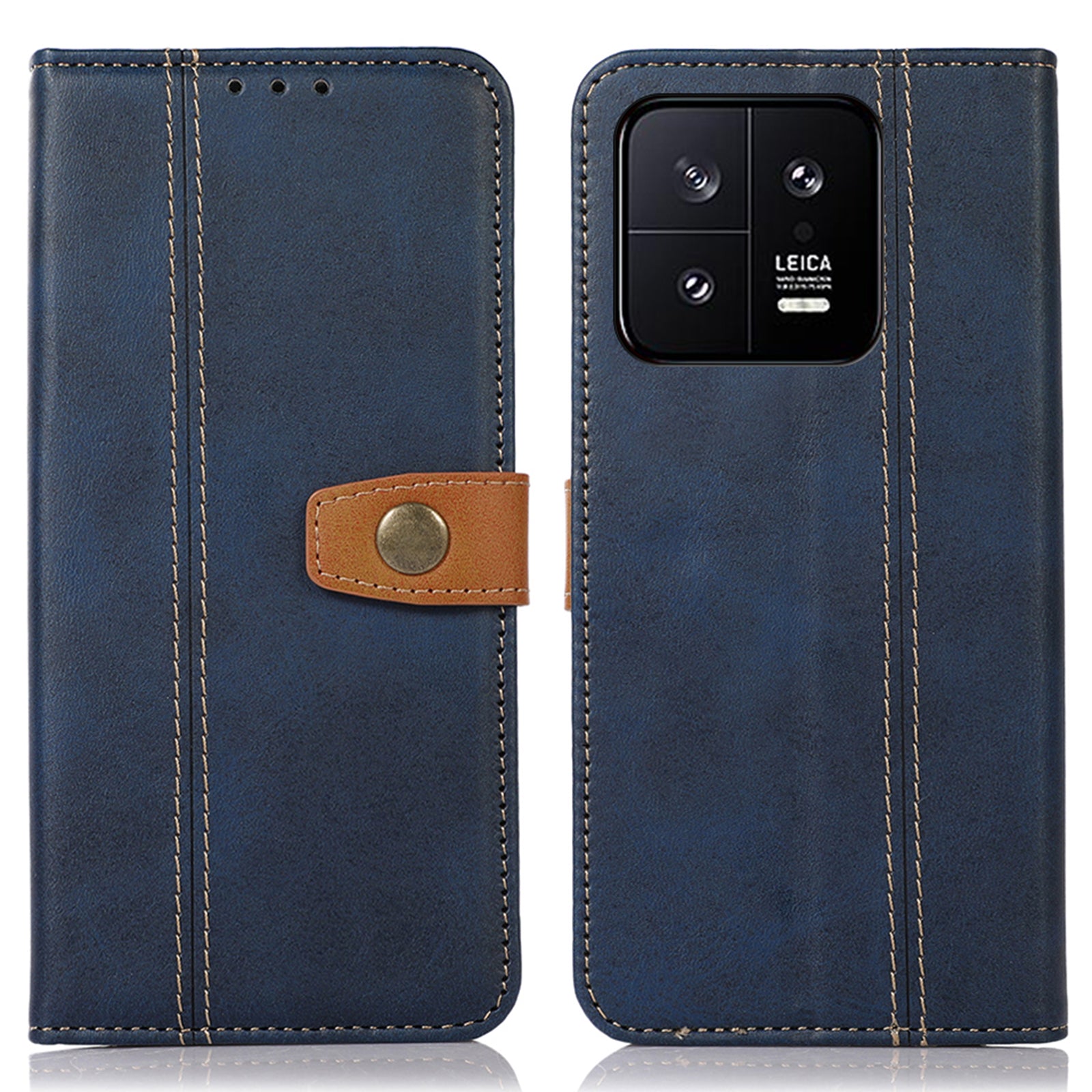 For Xiaomi 13 Pro 5G Calf Texture PU Leather Magnetic Clasp Phone Case Full Protection Stand Wallet Cover For Xiaomi 13 Pro 5G Calf Texture PU Leather Magnetic Clasp Phone Case Full Protection Stand Wallet Cover